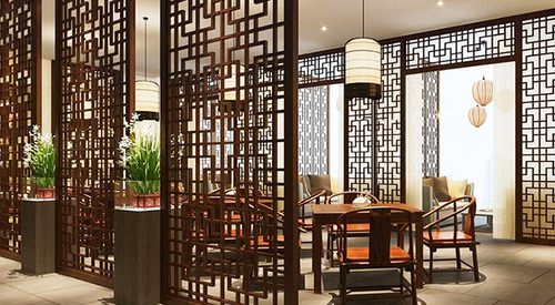 中式隔断屏风定制